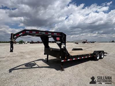 2019 PJ 22' Gooseneck Car Trailer