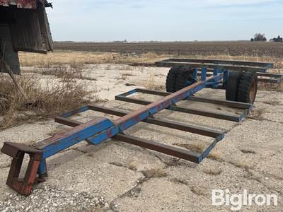 Shop Built 8- Bale Hay Trailer