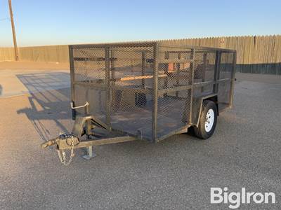 Shop Built S/A Utility/Cage Trailer
