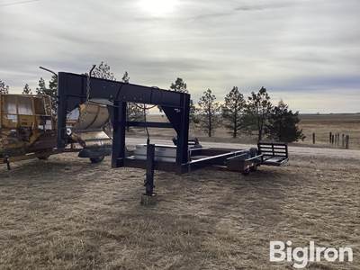Shop Built T/A Swather Trailer