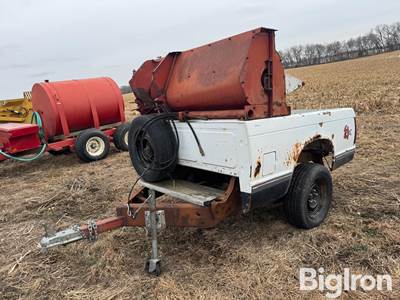 Pickup Box Trailer w/Fencing Equipment