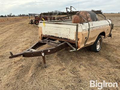 Pickup Box Trailer w/Propane Tank