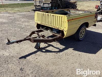 Shop Built Dodge Ram 6’6” Pickup Box Trailer