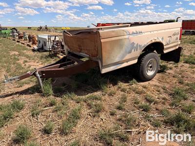 S/A Pickup Box Utility Trailer
