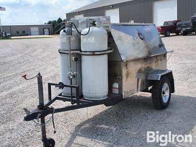 2014 Homemade Propane Rotisserie/Grill Trailer