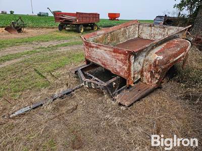 Custom Built Pickup Box Trailer