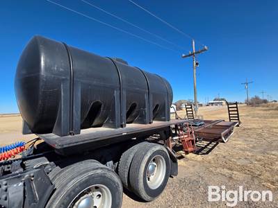 Homemade T/A Sprayer Tender Trailer