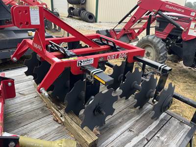 2021 Dirt Dog 100 5’ 3-Pt Disc Harrow