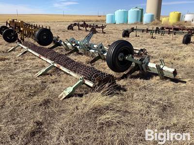 Orthman 5x7 4R60” Furrow Toolbar & 20’ Packer