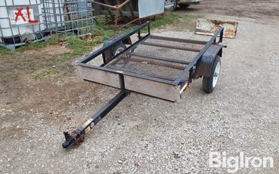4' x 6' S/A Tilt-Bed Utility Trailer