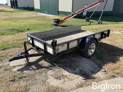 Shop Built 10’ S/A Tilt bed Utility Trailer