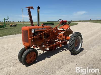 1943 Allis-Chalmers C 2WD Tractor w/Underbelly Sickle Mower