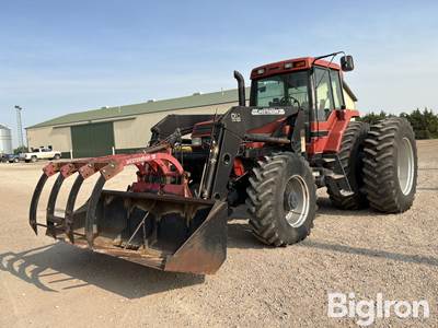 1994 Case IH 7250 MFWD Tractor w/Front End Loader & Bucket