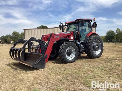 2015 Case IH Maxxum 150 MC MFWD Tractor W/L765 Loader & Grapple Bucket