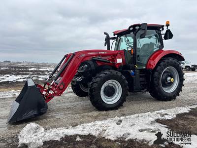 2022 Case IH Maxxum 125 MFWD Tractor w/Loader