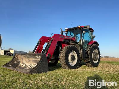 2008 Case IH Maxxum 125 MFWD Tractor W/ Case L750 Loader