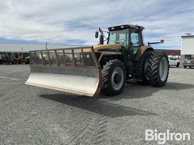 2002 Challenger MT655 MFWD Tractor  w/Leon Dozer Blade