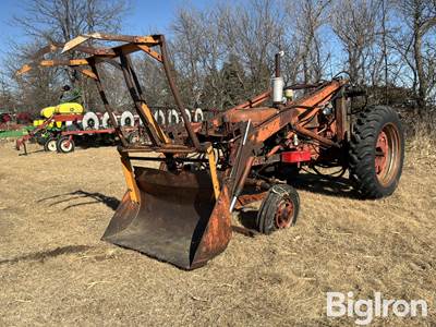 1957 Farmall 350 2WD Tractor w/Loader Grapple