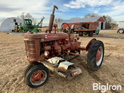 1947 Farmall B 2WD Tractor w/Mower