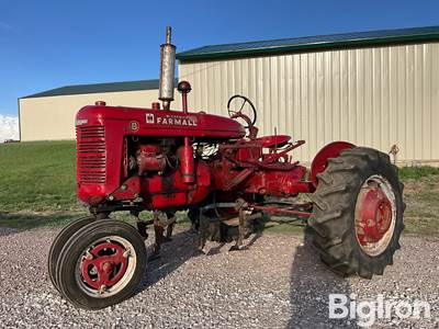 1941 Farmall B "Culti-Vision" 2WD Tractor