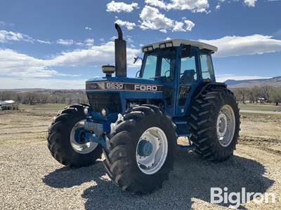 1991 Ford 8630 Power Shift MFWD Tractor
