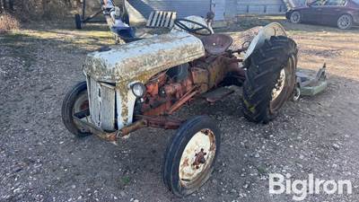 1951 Ford 8N 2WD Tractor W/Finish Mower
