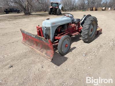 Ford 8N 2WD Tractor w/Dozer Blade & 5’ Rotary Mower