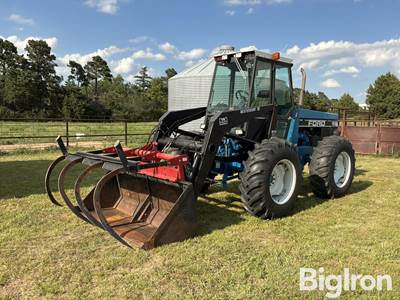 1992 Ford 9030 Bidirectional tractor w/Loader Grapple