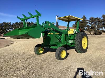 1968 John Deere 4020 2WD Tractor w/Grapple Loader