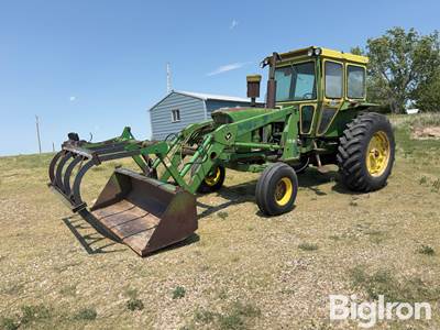 1965 John Deere 4020 2WD Tractor w/Grapple Loader