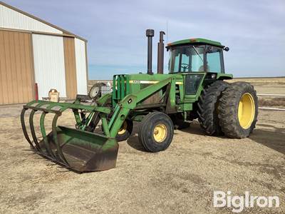 1976 John Deere 4430 2WD Tractor w/Loader & Attachments