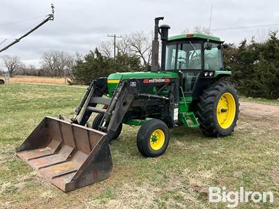 1979 John Deere 4440 2WD Tractor w/ Westendorf TA45 Loader