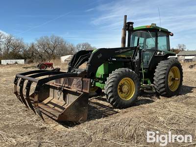 1983 John Deere 4450 MFWD Tractor w/Loader Grapple
