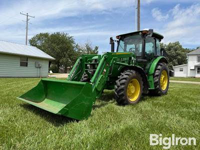 2019 John Deere 5100E MFWD Tractor w/ 540M Loader