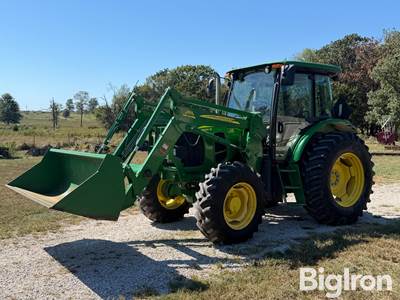 2011 John Deere 6100D MFWD Tractor