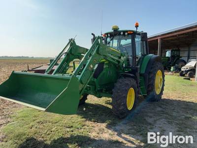 2019 John Deere 6130M MFWD Tractor w/loader