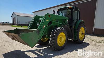 2014 John Deere 6140M MFWD Tractor/ H360 loader