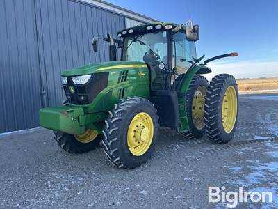 2014 John Deere 6140R MFWD Tractor
