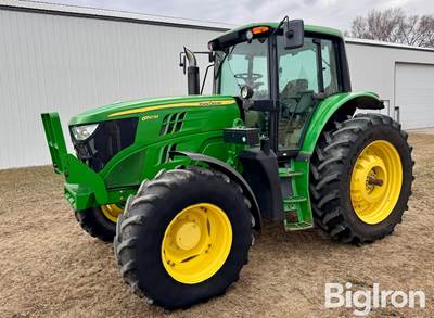 2015 John Deere 6150M MFWD Tractor