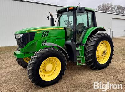 2014 John Deere 6150M MWFD Tractor