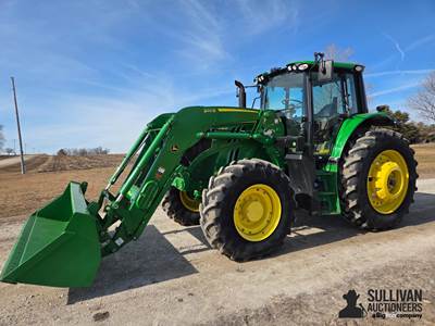 John Deere 6155M MFWD Tractor w/Loader