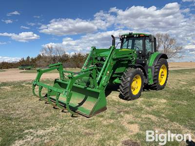 2020 John Deere 6155M MFWD Tractor W/Loader