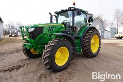 2021 John Deere 6155R MFWD Tractor