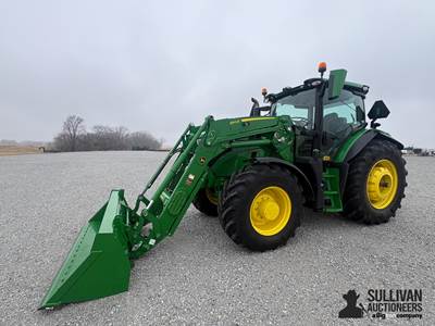2024 John Deere 6R 155 MFWD Tractor w/Loader