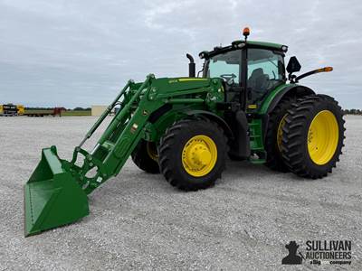 2023 John Deere 6R 175 MFWD Tractor w/Loader