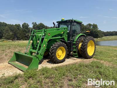 2012 John Deere 7230R MFWD Tractor