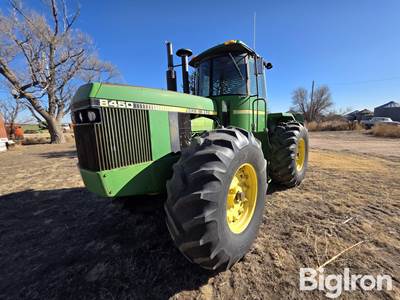 1983 John Deere 8450 4WD Bareback Tractor