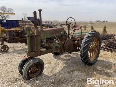 1936 John Deere Model A 2WD Tractor