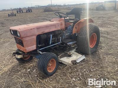 Kubota L245 2WD Tractor w/Belly Mount Mower