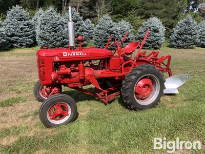 McCormick Farmall A 2WD Tractor w/Plow No. 87